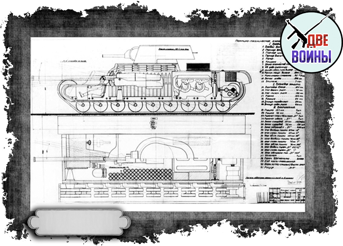 Танк КВ-4. Фото в открытом доступе.