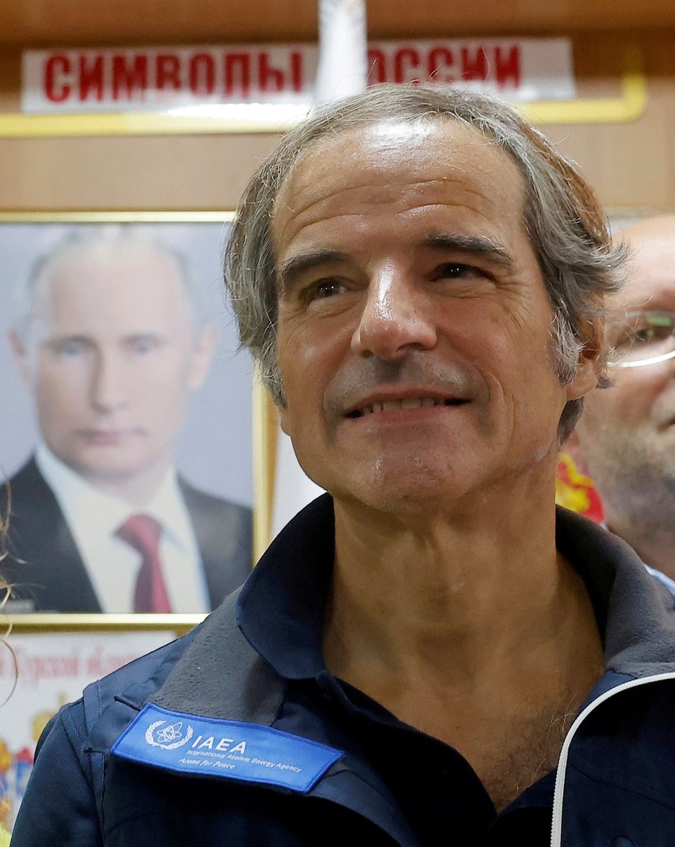    Глава МАГАТЭ Рафаэль Гросси посетил Курскую АЭС. REUTERS