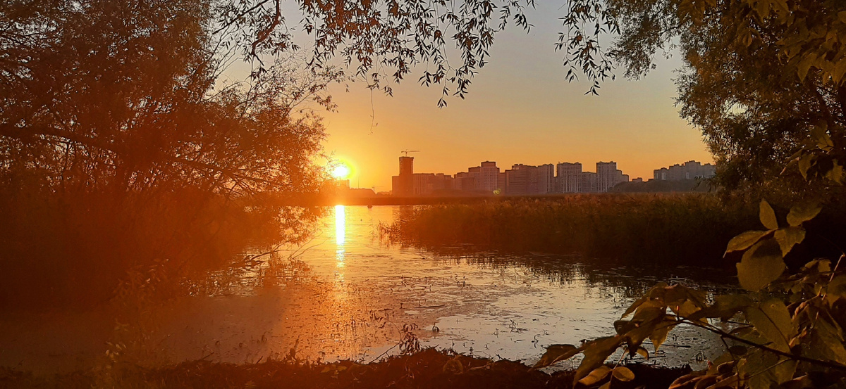 Закат над Казанкой