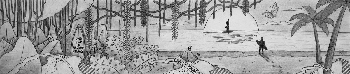 Концепт росписи грузового контейнера /// Ⓒ Andrey Krass