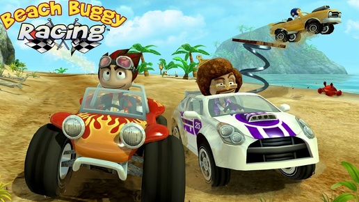 BEACH BUGGY RACING #1 Новый игровой гонки тачки Веселый видео