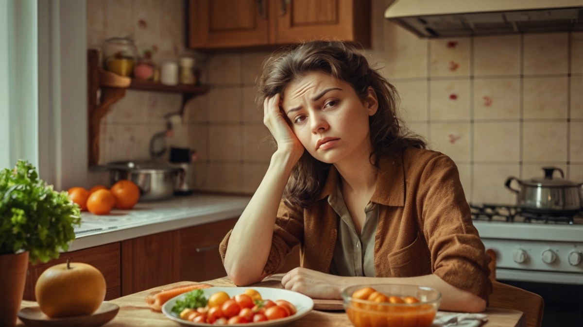 Здоровое питание в домашних условиях. Источник фото - генеративные модели (нейросети)