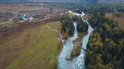 Голубая речка Кучерла на Алтае