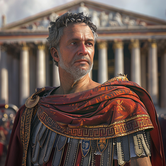 . Марк Клавдий Марцелл. Фото 1 века до нашей эры.