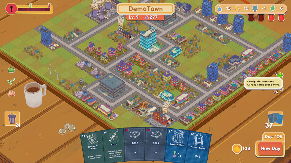    Галерея игры Cardboard Town