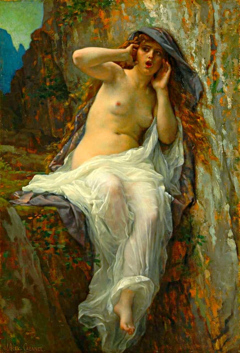 Александр Кабанель. Эхо. 1874,  Метрополитен-музей, Нью-Йорк