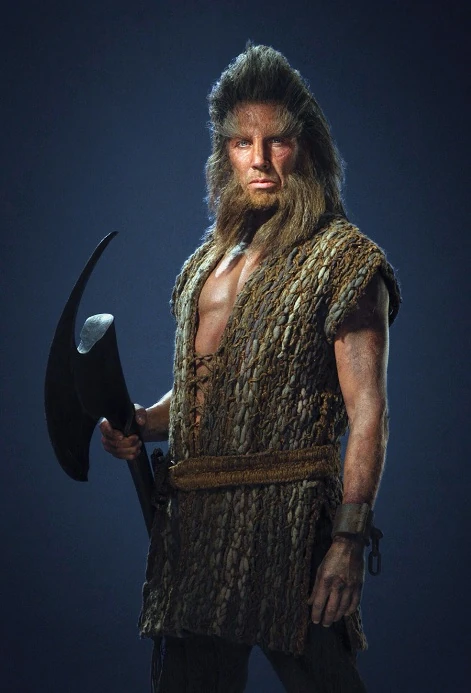 Беорн в исполнении Микаэля Персбрандта; по сюжету, Беорн мог превращаться в медведя, а английское название тихоходок - "водяной медведь" (water bear)