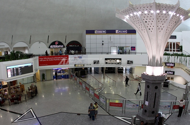 Аэропорт Шарджи внутри
