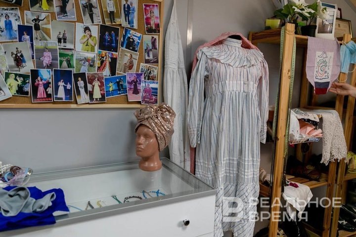 Лейсан Хазиева: «У меня до сих пор хранится платье, которое сшила прабабушка, ему уже 100 лет». Мария Зверева / realnoevremya.ru