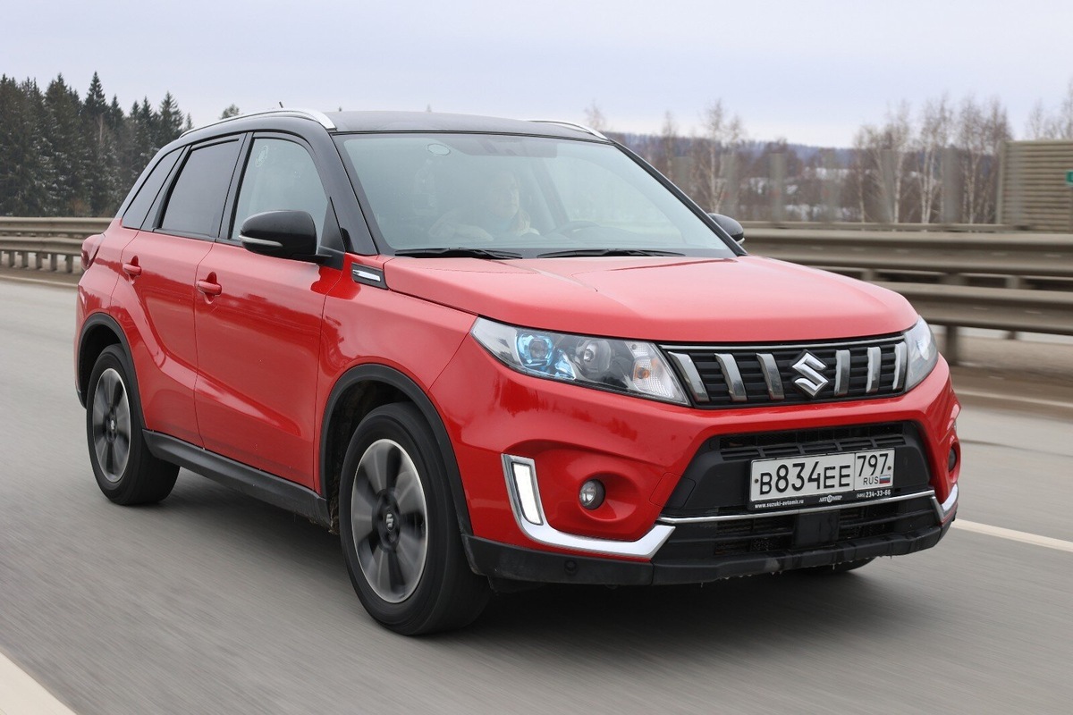 Suzuki Vitara на нашем тест-сравнении в марте 2023 года.