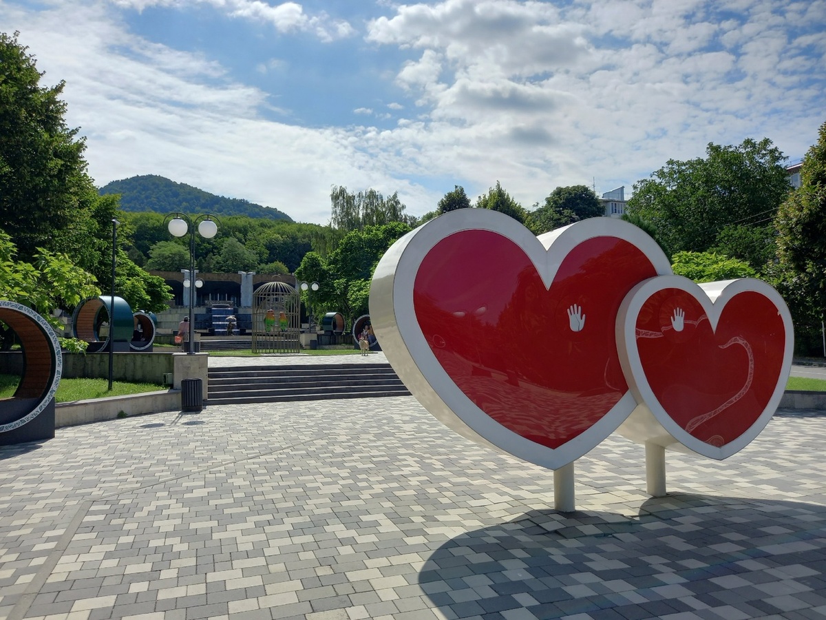 Аллея любви в Железноводске