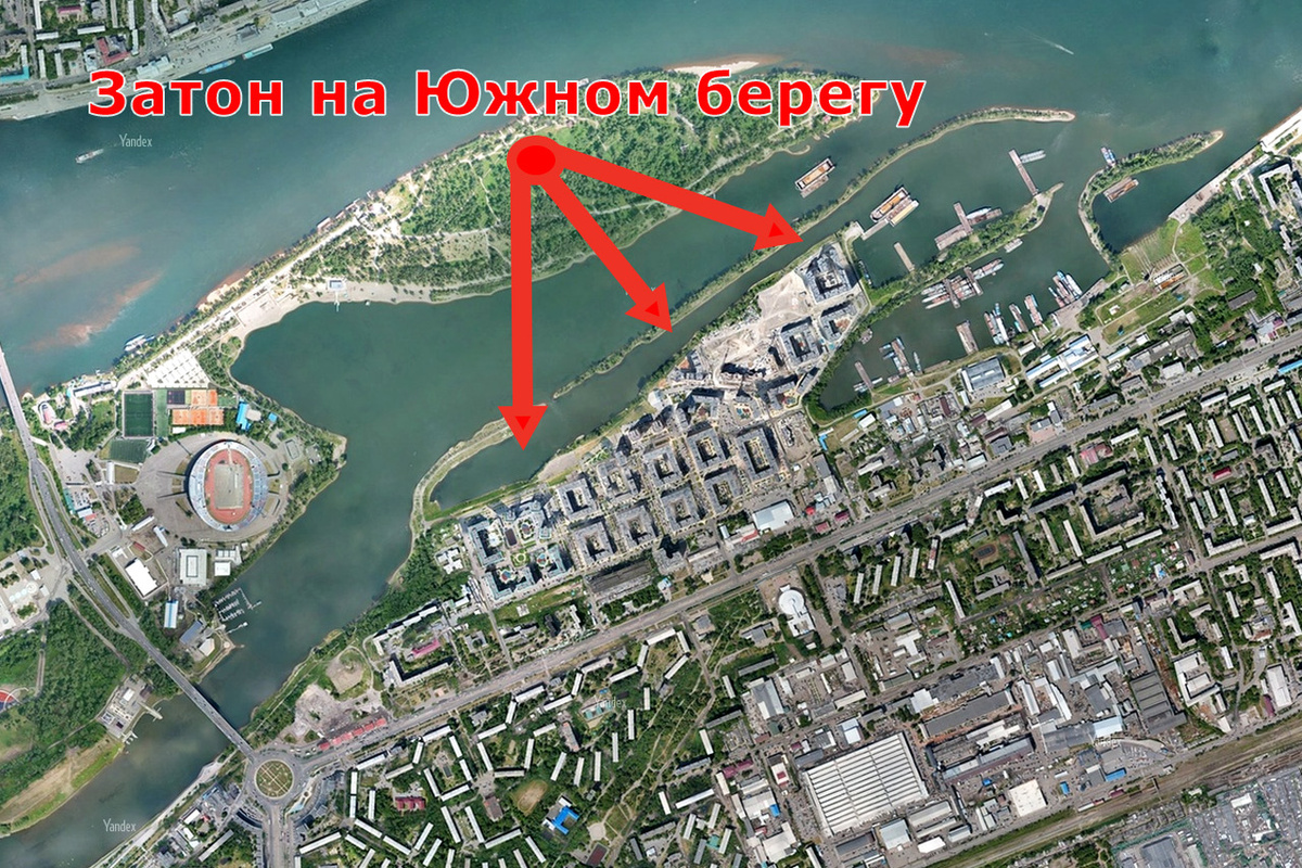     Засыпав затон, застройщик сможет построить новые дома с дорогими квартирами и красивым видом из окон