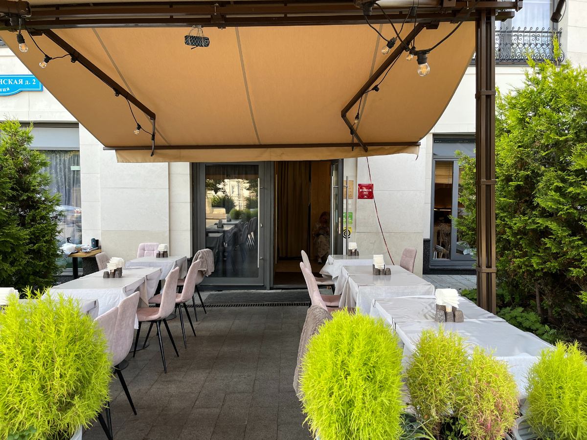 Ресторан Hands экстерьер