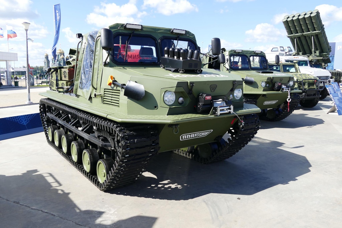 "Пластун-2" стал одной из наиболее громких гусеничных новинок "Армии-2024"