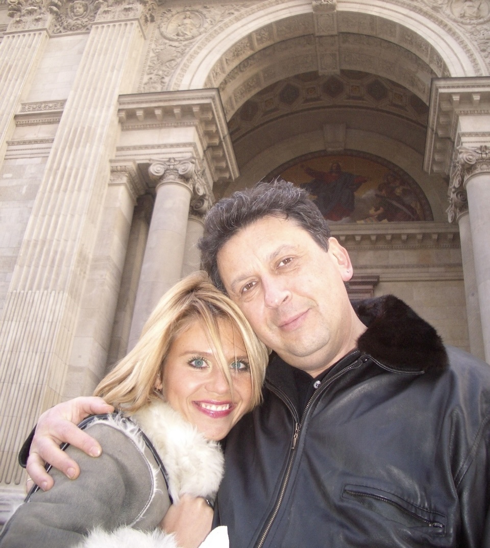 Настя и Алексей Макаревич. Фото ил семейного архива. 