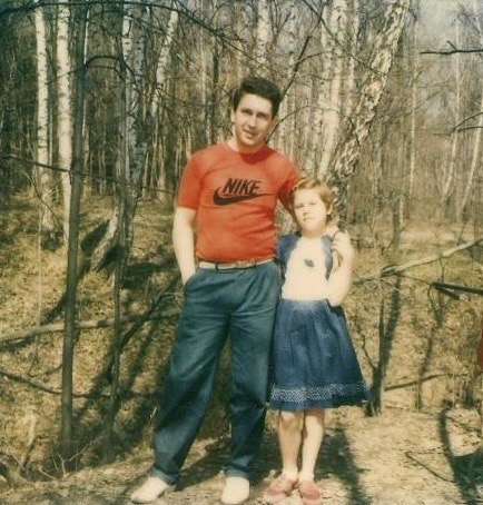 Настя и Алексей Макаревич. Фото из семейного архива. 