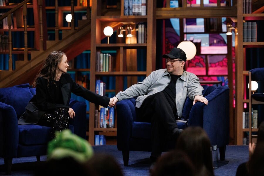 Катерина Ковальчук и Гарик Харламов в шоу «Кстати»