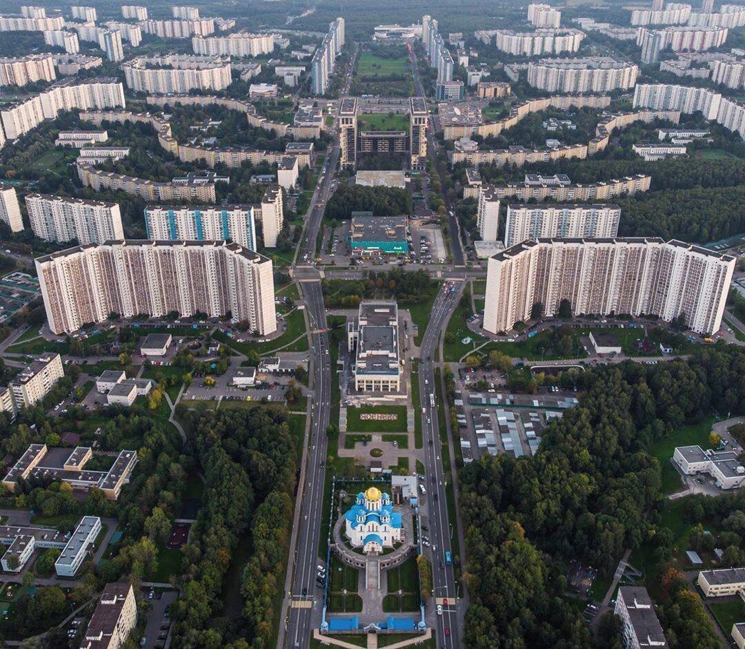 Ясенево с высоты