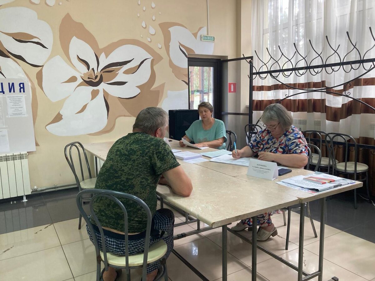    В ПВР Курской области развернули участки для досрочного голосования