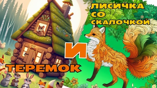 Теремок. Лисичка со скалочкой. Русские народные сказки