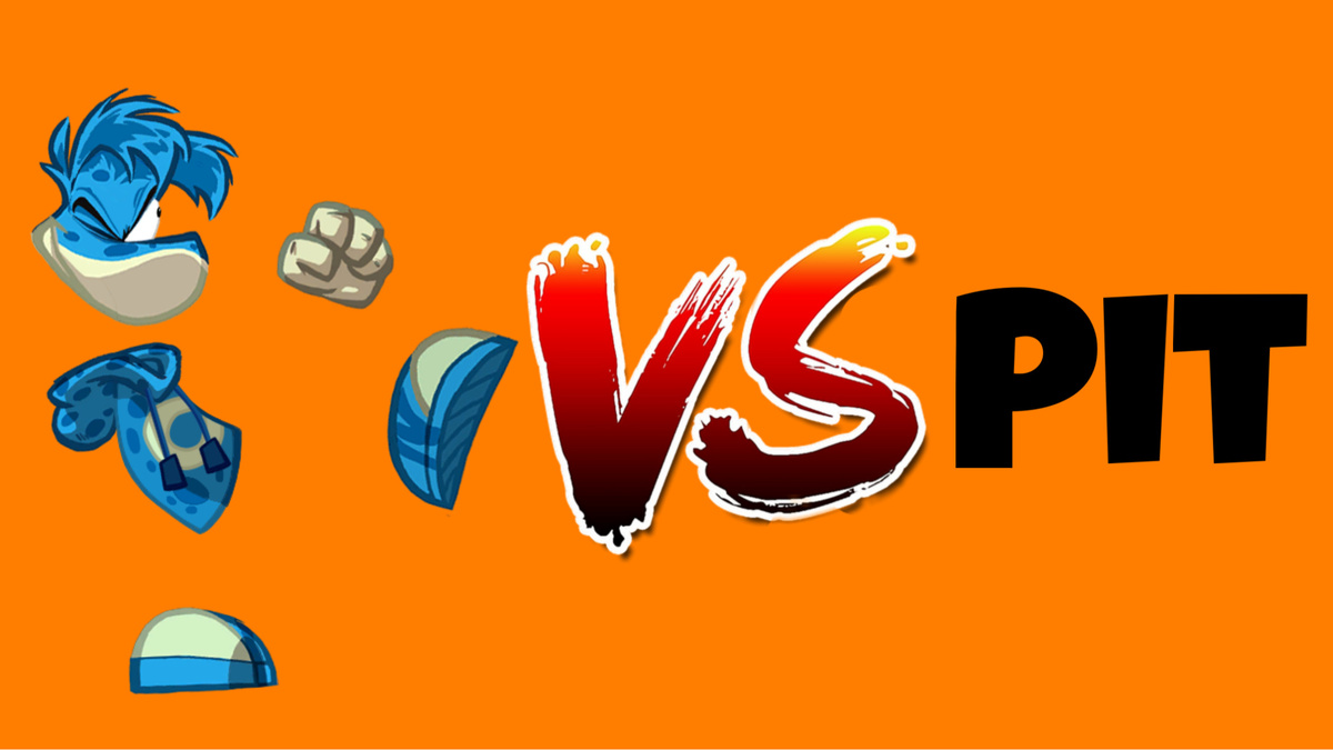 Super Smash Bros Ultimate - Blue Rayman vs Pit (SSBU)