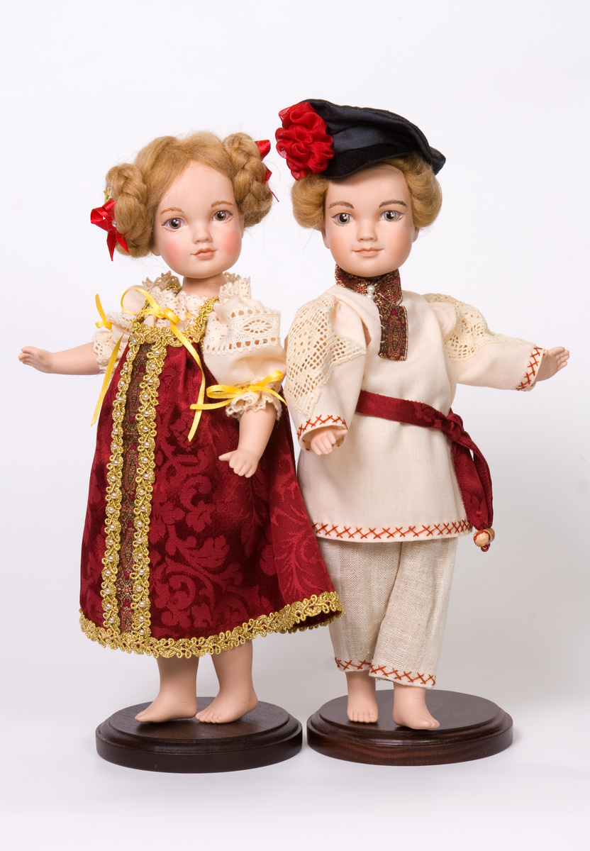 Шарнирные фарфоровые куклы, студия FarforMaestro