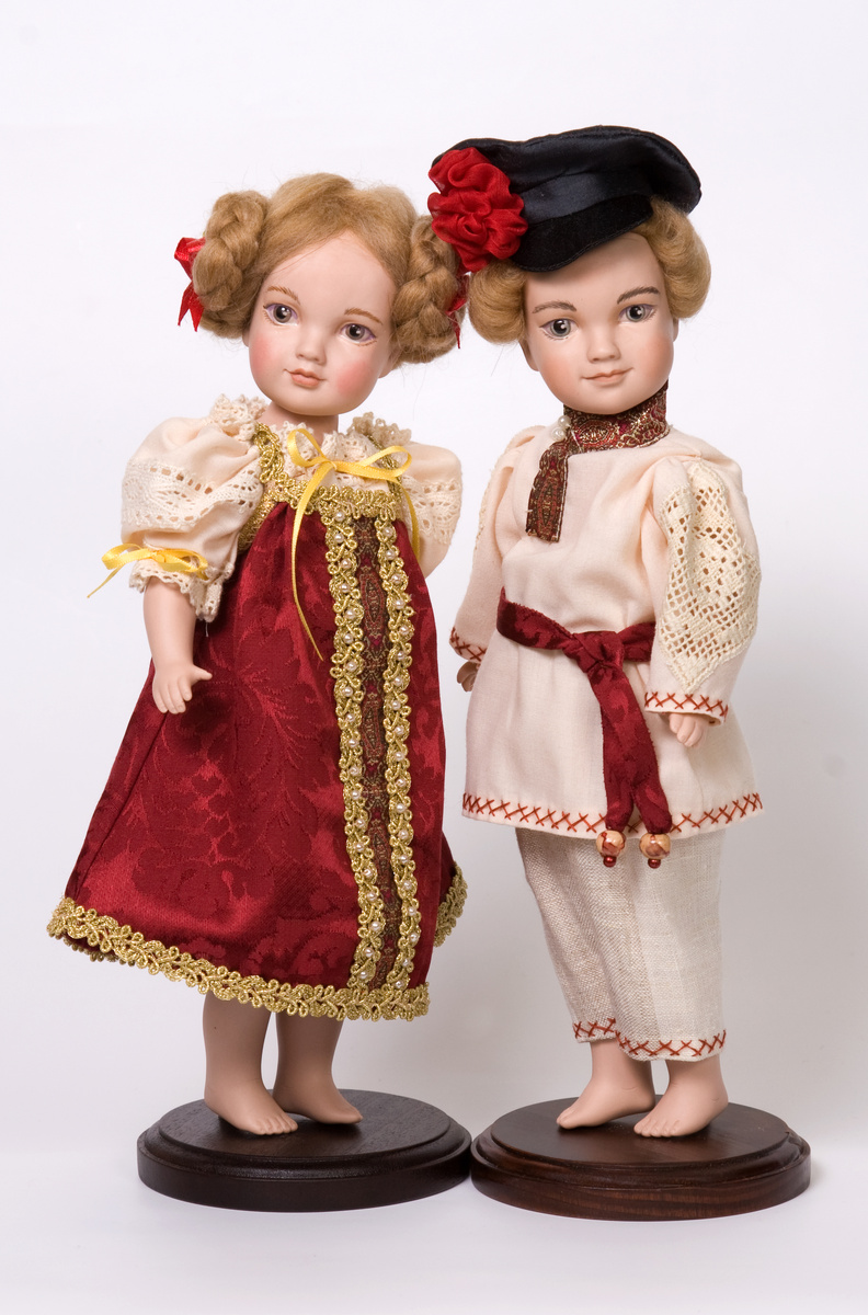 Шарнирные фарфоровые куклы, студия FarforMaestro