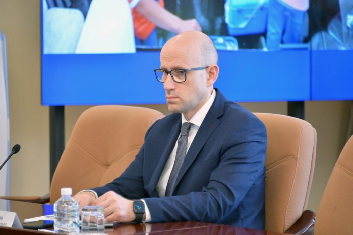 Евгений Никонов арестован на 2 месяца. Фото: пресс-служба правительства Хабаровского края 