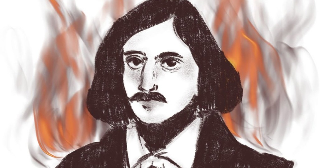 Гоголь жжет