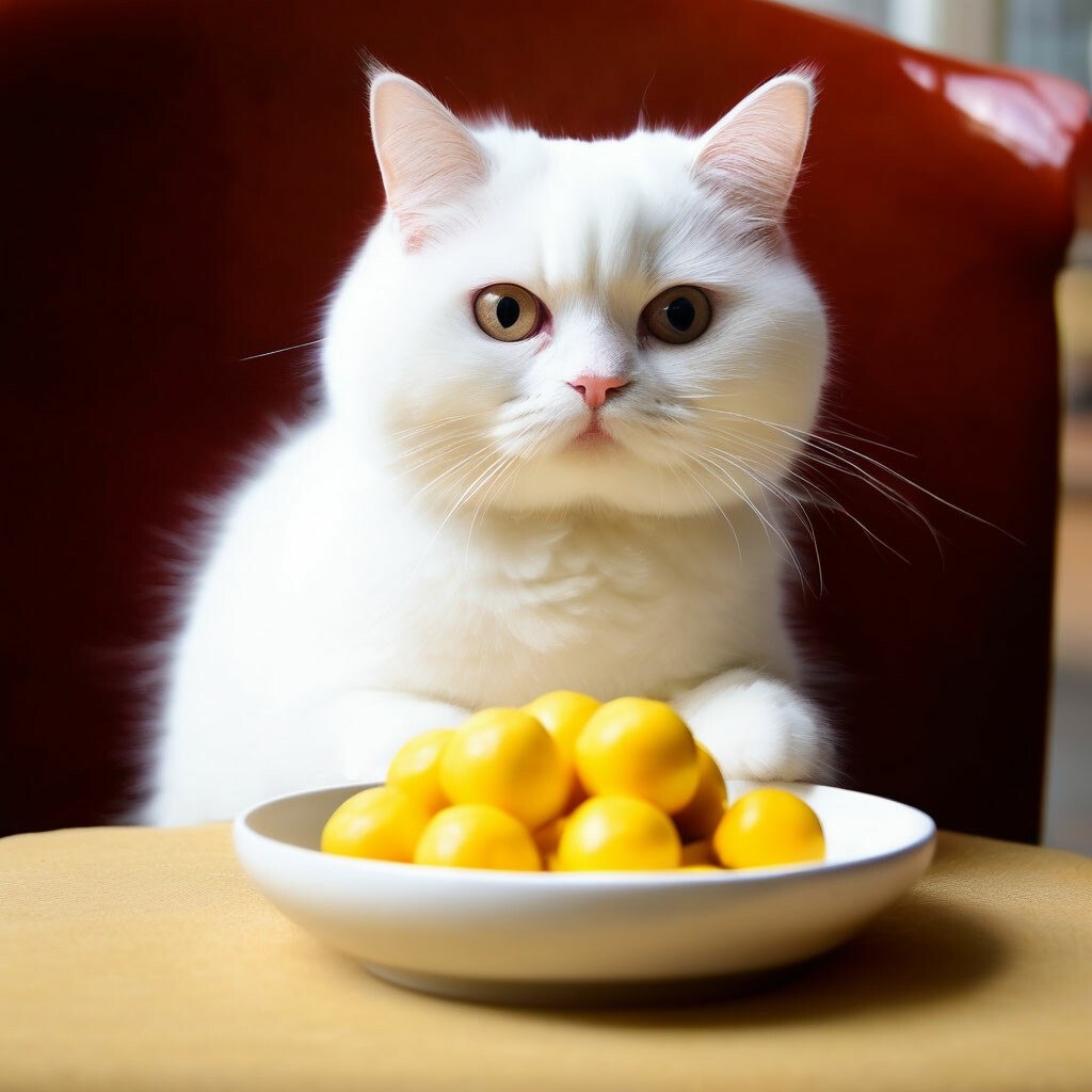 Котик кушает (Шедеврум)