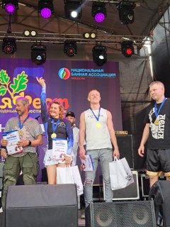 Призеры вечера бокса на БаняФест