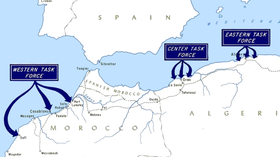 Схема операции "Факел"