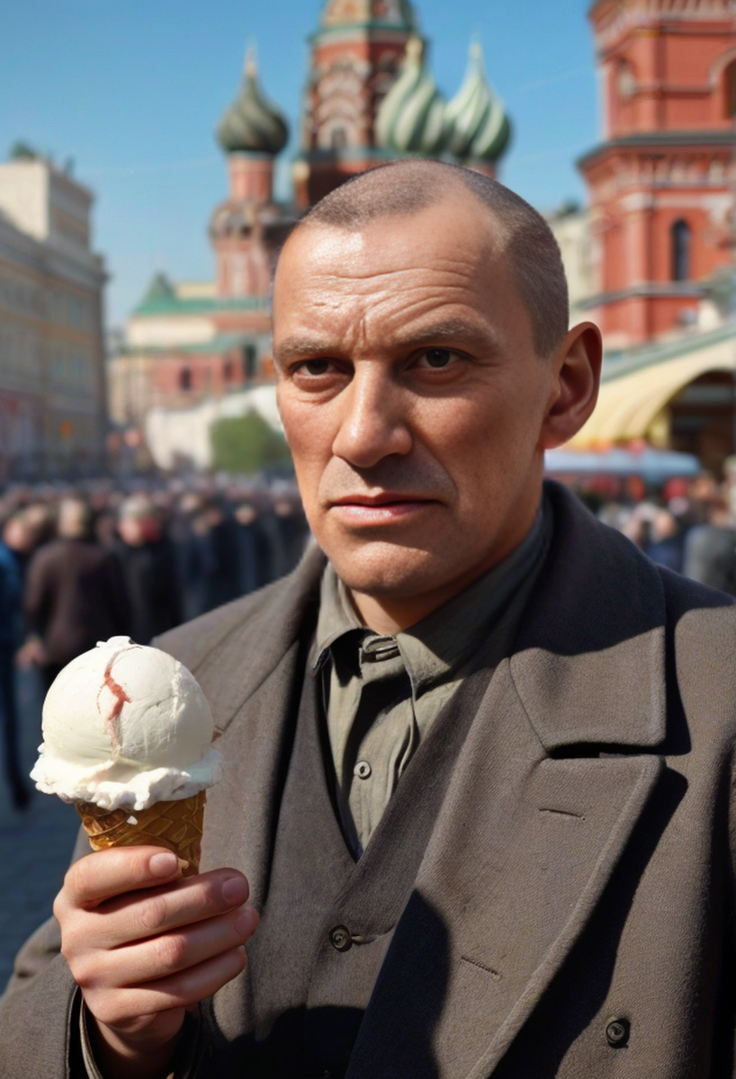 Владимир Владимирович Маяковский, сын лесничего, посвятившего  отцу  поэму «Нашему юношеству»: «Столбовой отец мой дворянин».  Генерация  этого портрета  потребовала  некоторых  усилий. 