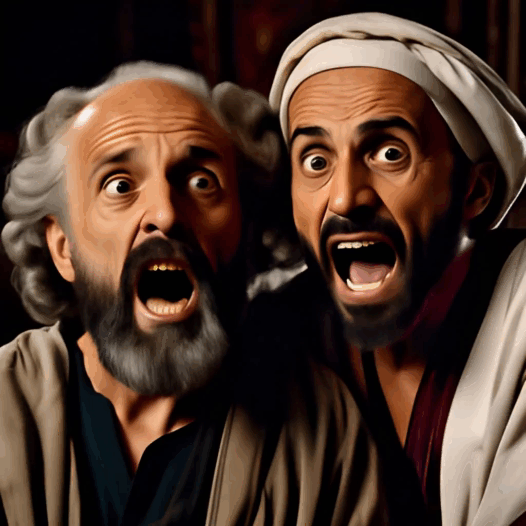 Вот так нейросеть видит их реакцию :)