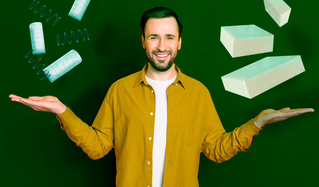     Что выбрать: пружины или пену?