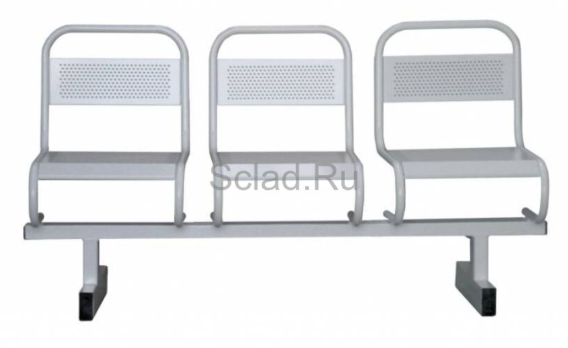 Фото скамеек для залов ожидания от Регион-Снабжение