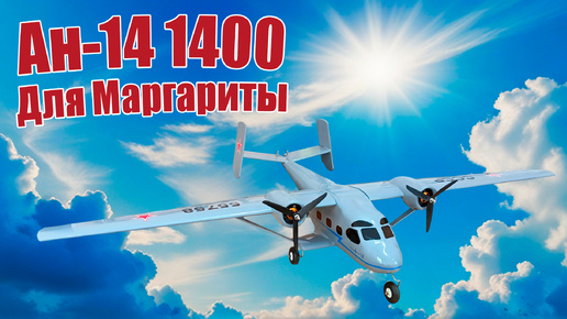 Модель самолета Ан-14 1400 для Маргариты / ALNADO