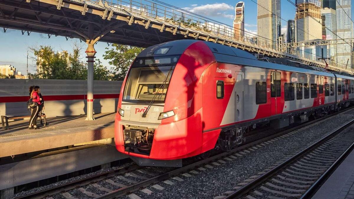    В Москве запустили первый в России беспилотный поезд «Ласточка»