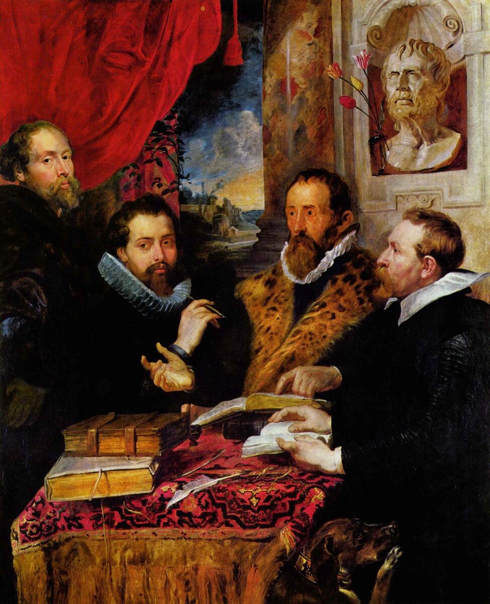 Питер Пауль Рубенс. «Четыре философа», 1611 год. Палаццо Питти, Флоренция
