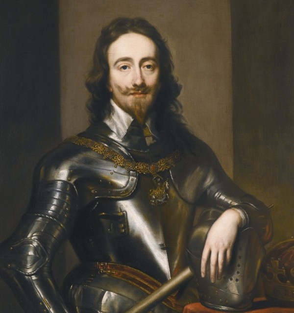 Карл I в доспехах.