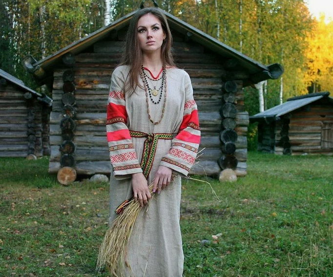 Славянская девушка