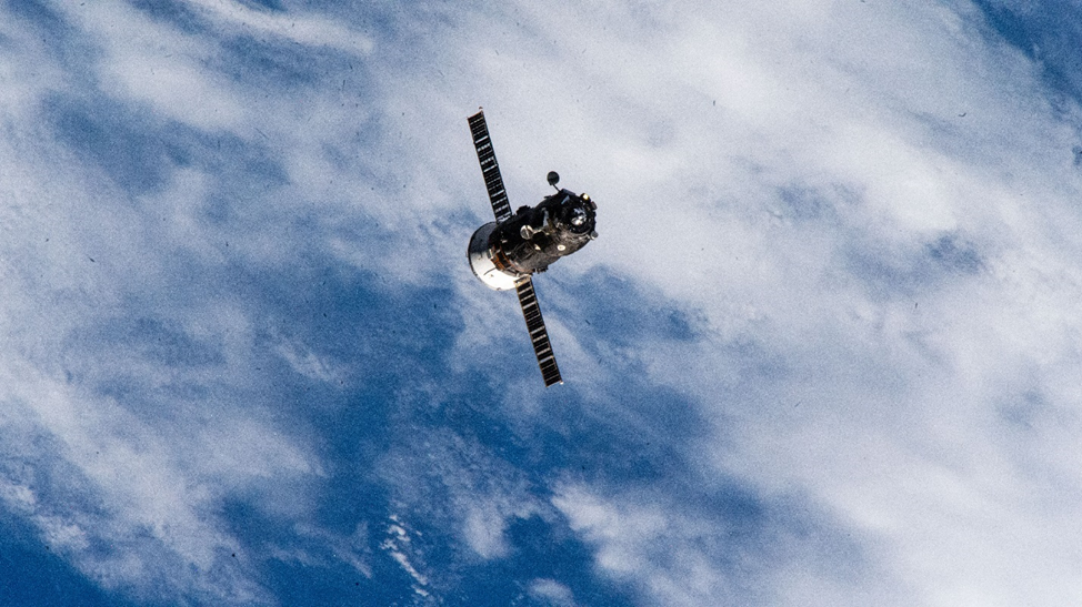 ТГК «Прогресс МС-28» в автономном полете. Фото: nasa.blog.com