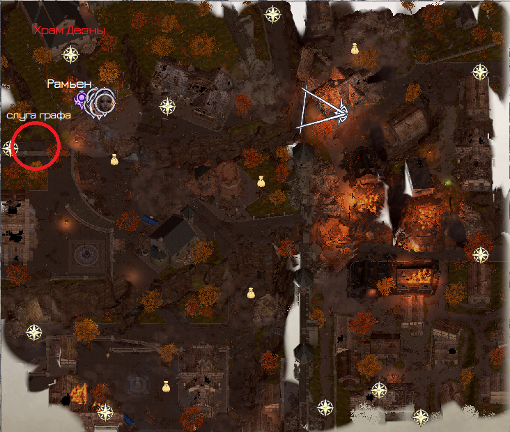 Карта Рыночной площади