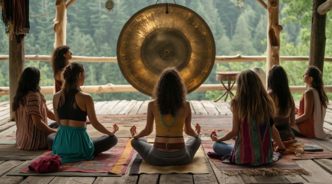 А вот гонг-медитации я люблю