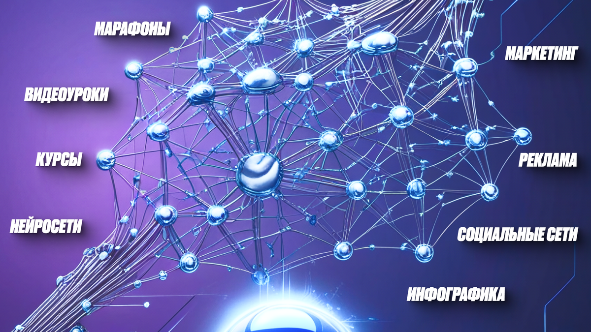 Изображение сделано с помощью нейросети и графического дизайнера