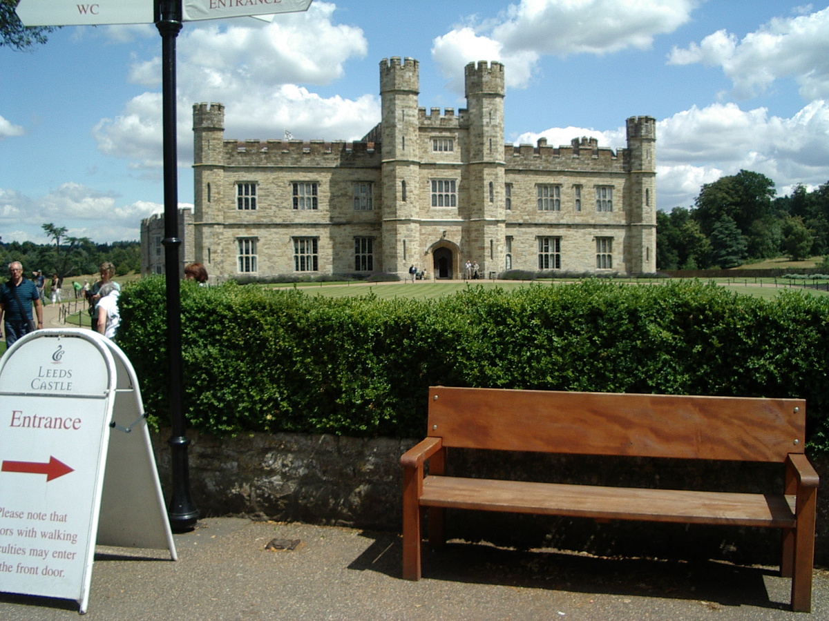 Замок Лидс. Фото автора