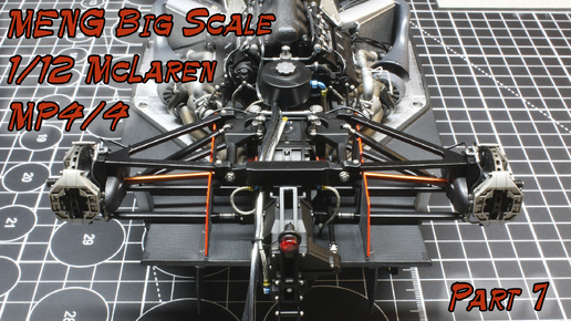 Big Scale Series 1/12th McLaren MP 4/4 1988 Часть 7