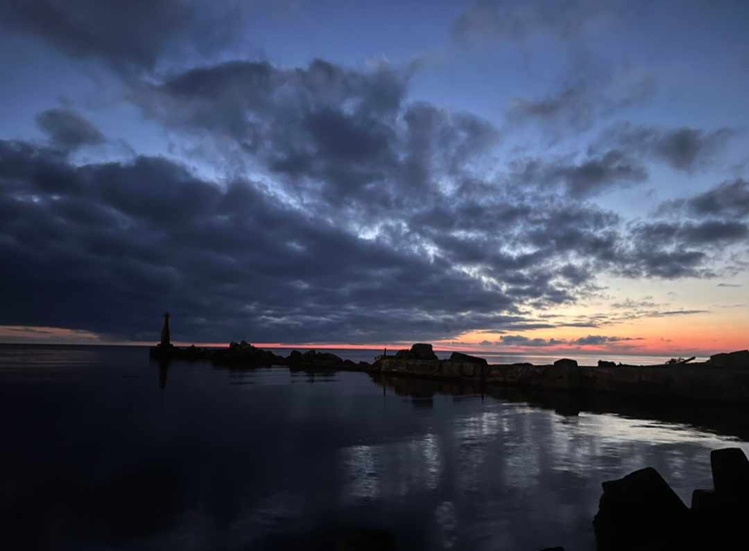 Закат в моём родном городе.