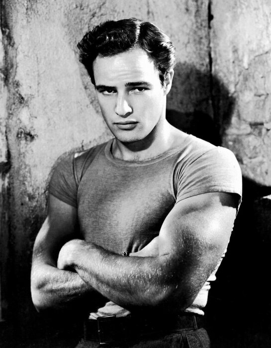  Марлон Брандо. / Фото: www.pinterest.com
