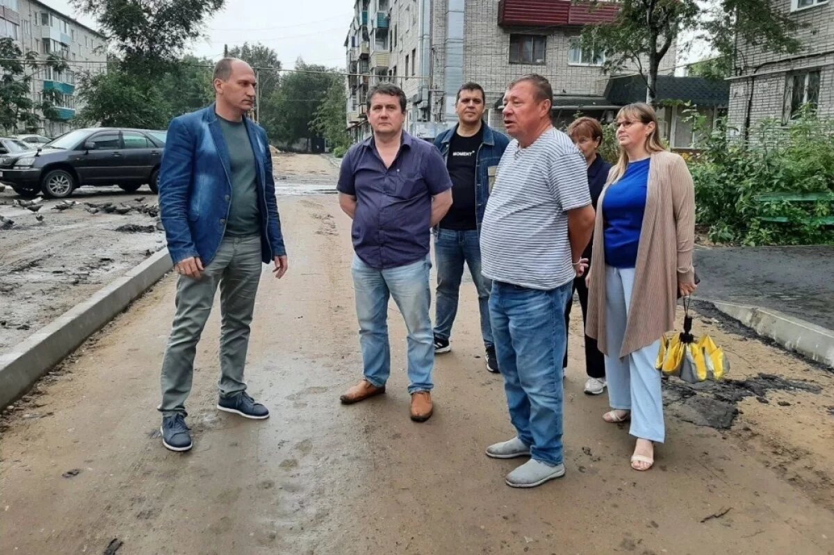    Заплутаев: «Ремонт дворов в Комсомольске-на-Амуре затягивать недопустимо»